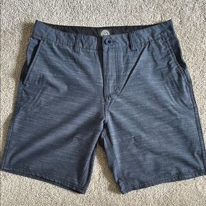 Men's Navy Hybrid Shorts